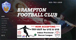 Desktop Screenshot of bramptonfc.com